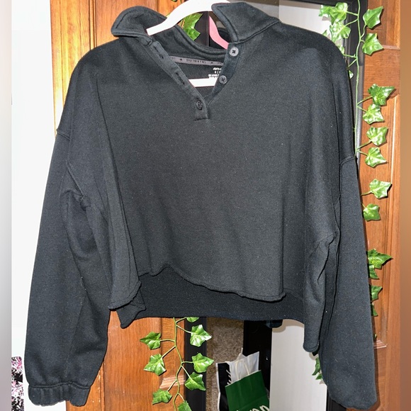 aerie Tops - Aerie cropped pull over